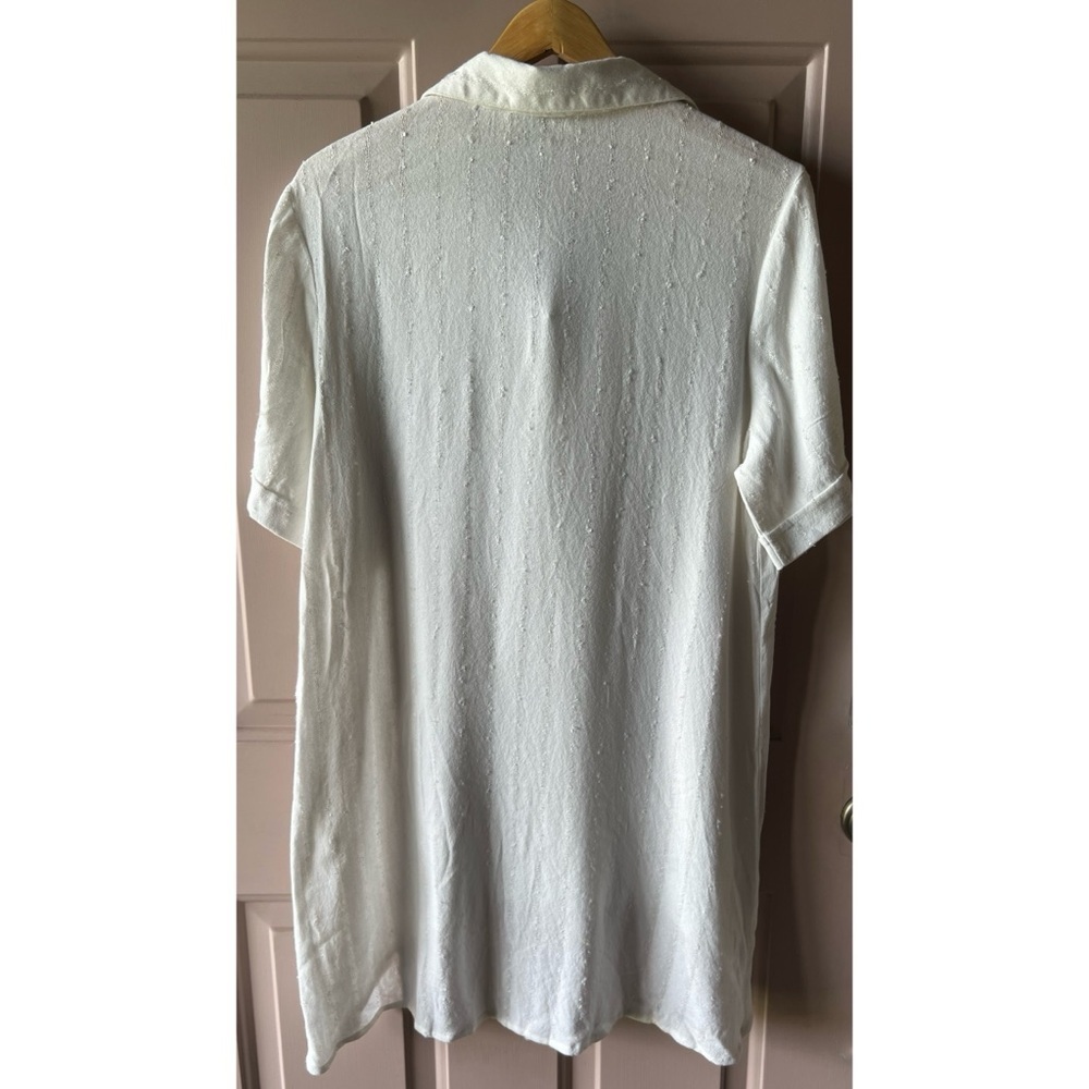 Anthropologie Barok Paris Blouse Linen Tunic Dress Sports Tennis NWT S #999 - Picture 9 of 9